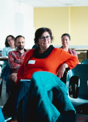 Groupe de personnes lors de l'atelier modèle économique
